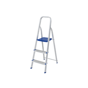 escada aluminio domestico 3 degraus bd3