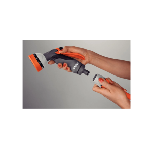 esguicho regulavel pistola plastico 10 posicoes de jato Tramontina 530194