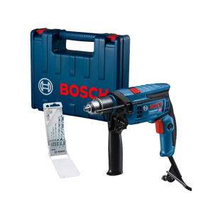 furadeira de impacto md 1,2 750w gsb 13 re com maleta bosch