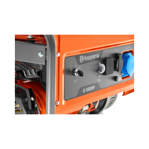 gerador gasolina 6,0 kva g5500p 110 220v husqvarna