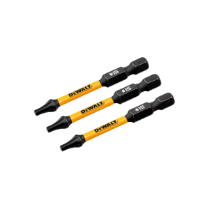 jogo bits torx flextorq t15 21 4 com 3 pcs dwaf2tx15ir3 dewalt 527543