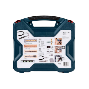 jogo de ferramentas E acessorios Com 103 Pecas xline titanio bosch