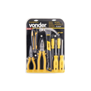 jogo de ferramentas c 8pcs kf080 vonder 531558