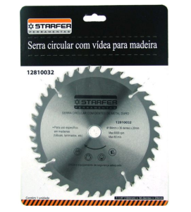 Lâmina Para Serra Circular Madeira 7.1/4 36D Starfer
