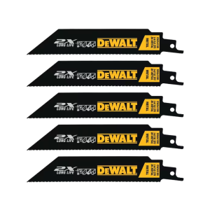 lamina p serra sabre 200mm metal dwa4188 c5pcs dewalt 530998