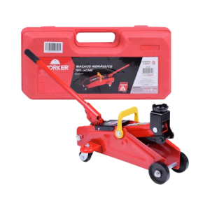 macaco hidraulico jacare 2 toneladas com maleta worker 529125