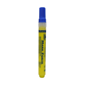 marcador industrial amarelo 9ml ponta porosa fort mark 524364
