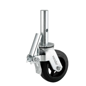 rodizio giratorio para andaime com freio 200kg vonder