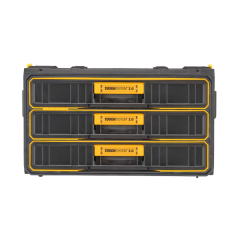 CAIXA FERRAMENTAS Com GAVETA TRIPLA DWST08330 TOUGHSYSTEM DEWALT