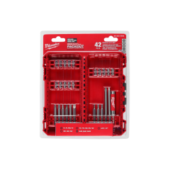 JOGO BITS 42 PECAS PACKOUT 48321554 MILWAUKEE