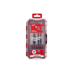 JOGO BITS IMPACTO 18 PECAS SHOCKWAVE 48324403 MILWAUKEE