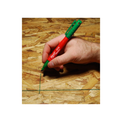 MARCADOR INDUSTRIAL VERDE PONTA FINA INKZALL 48223190 MILWAUKEE
