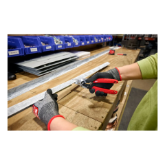 TESOURA DE CORTE AVIAÇAO 10 CORTE ESQUERDO 48224540 MILWAUKEE