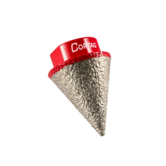 fresa diamantada conica 2x33 m14 cortag