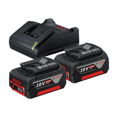 Kit de baterias 18v 4.0ah + Carregador GAL 18-20 Bosch