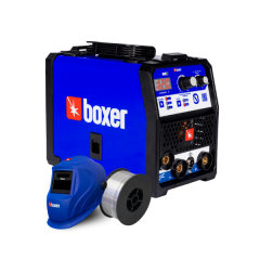 Máquina De Solda Mig Sem gás 120a Mig Zero + Máscara + Arame 0.8mm Boxer