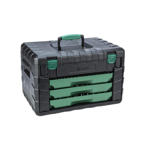 Jogo de Ferramentas Tipo Gabinete 3 Gavetas c/ 213pçs ST09512U SATA