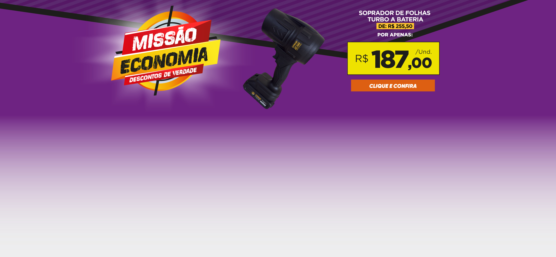 Acione o modo turbo!