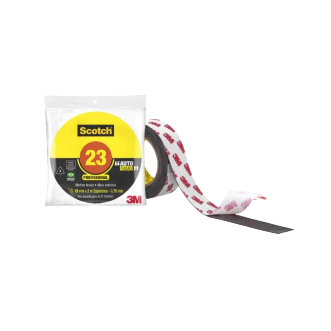 FITA ADESIVA ISOLANTE 19MM X AUTO FUSÃO 3M
